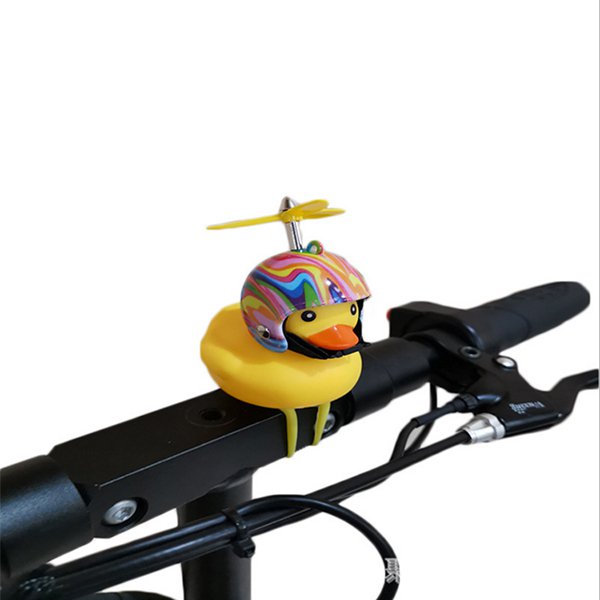 頭盔小黃鴨自行車鈴
