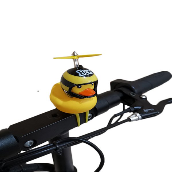 頭盔小黃鴨自行車鈴