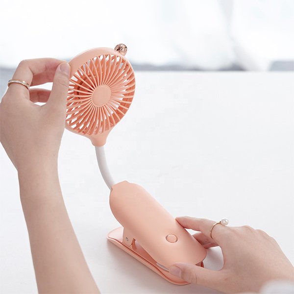 可夾式嬰兒推車USB風扇