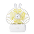 LED燈發光迷你USB風扇