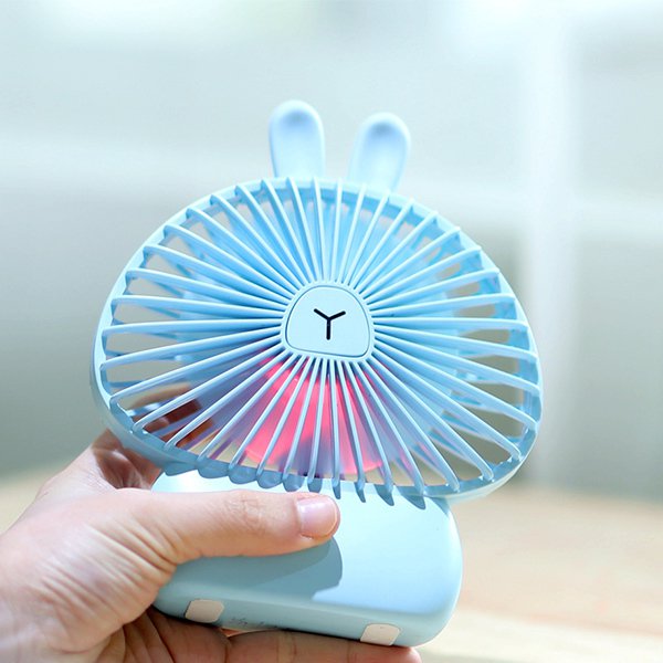 LED燈發光迷你USB風扇