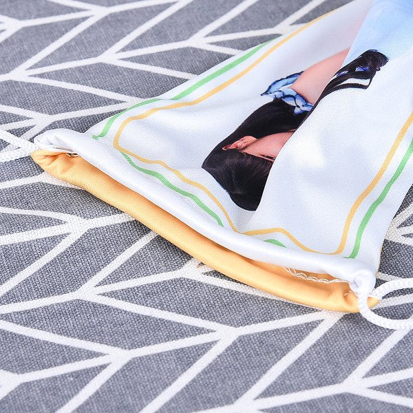 超細纖維束口袋