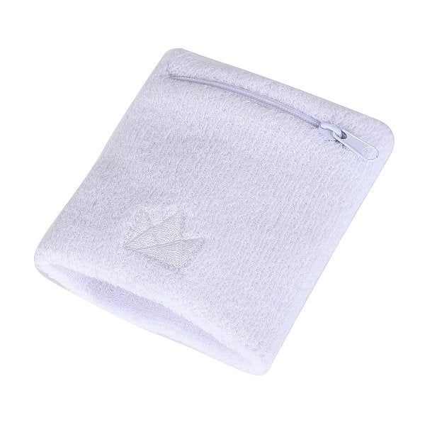 拉鍊式棉質運動腕帶