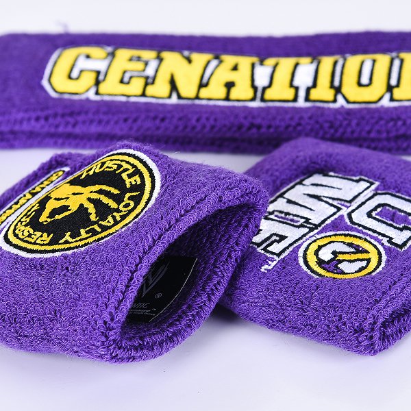 彈性棉質吸汗護腕頭帶組