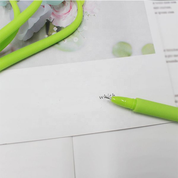 鈴蘭花變色矽膠廣告筆