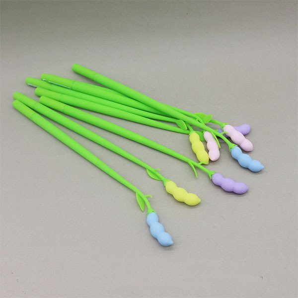 碗豆變色矽膠廣告筆