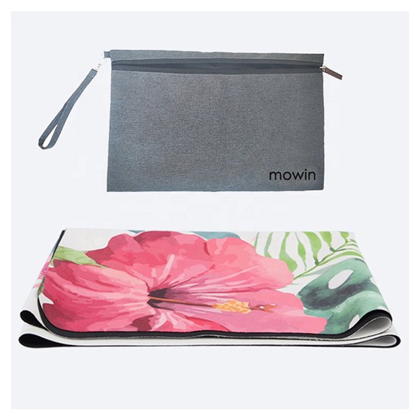 1mm可摺疊麂皮橡膠瑜伽墊