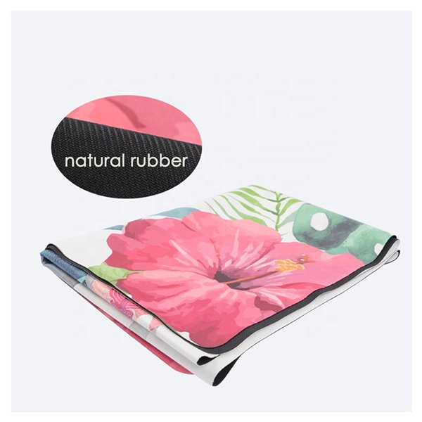 1mm可摺疊麂皮橡膠瑜伽墊