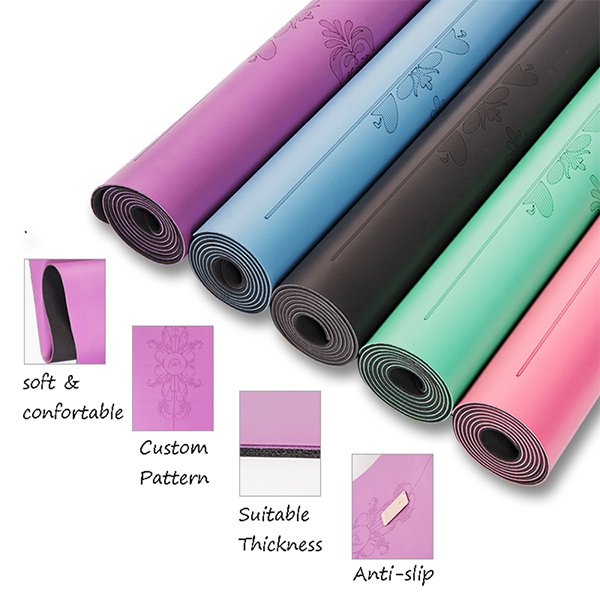4.5mm防滑環保PU橡膠瑜伽墊