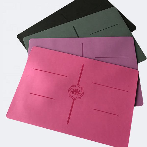 單層PU定位線瑜珈墊