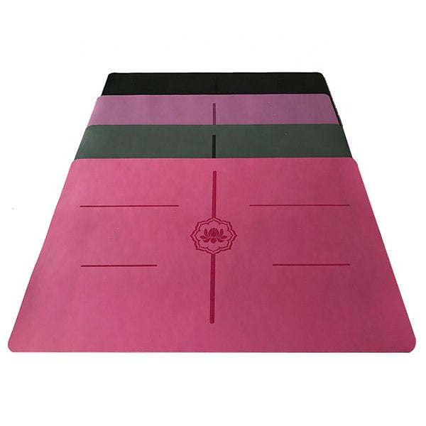 單層PU定位線瑜珈墊