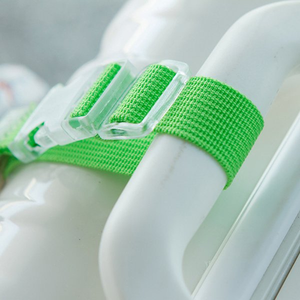 按壓式掛扣行李帶