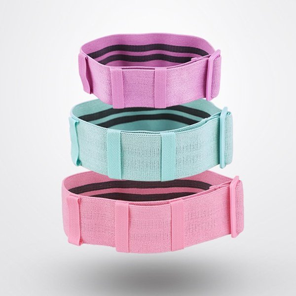 可調式300D彈性棉健身瑜珈帶