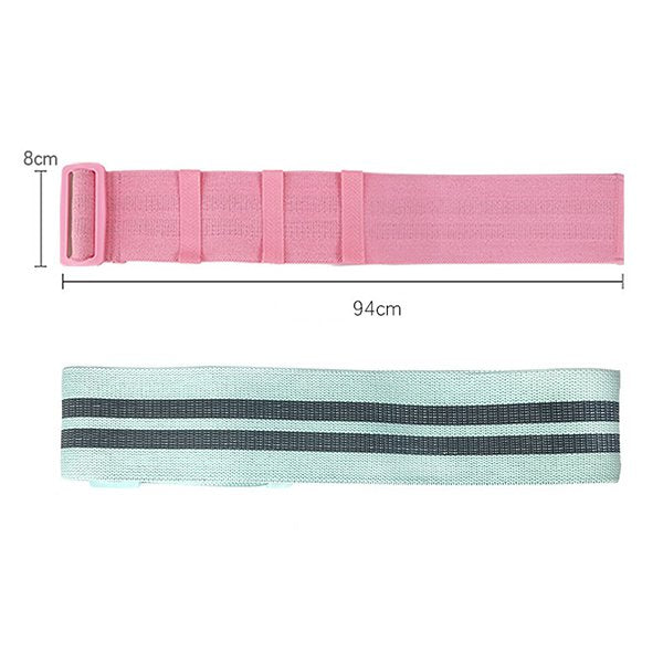 可調式300D彈性棉健身瑜珈帶