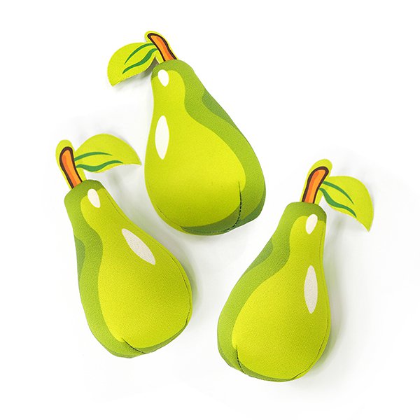 水梨造型潛水布充氣玩具