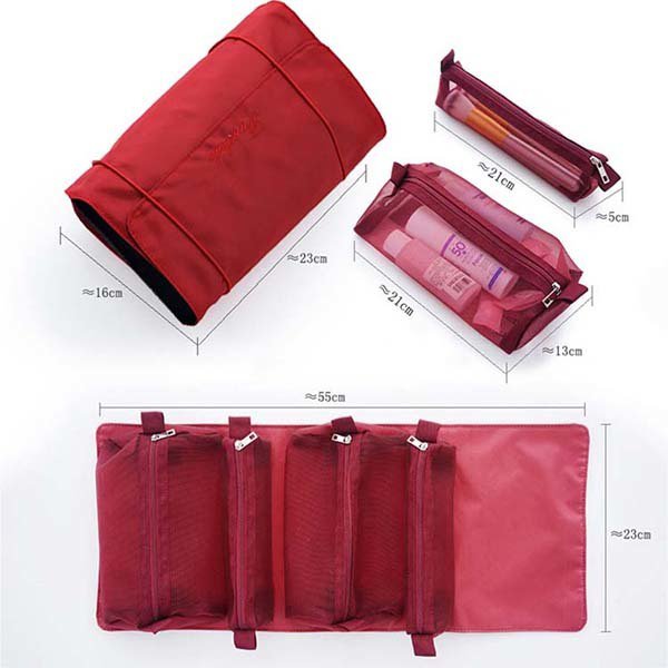 便攜式多口袋盥洗包