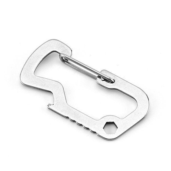 簡約3合1不銹鋼登山扣