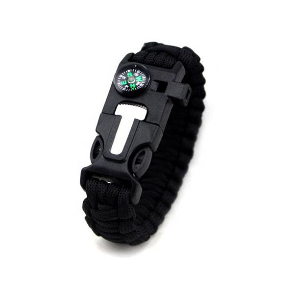 多功能戶外求生尼龍編織手鍊