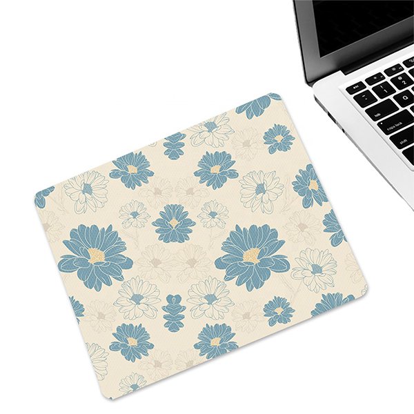 天然橡膠防水印花包邊滑鼠墊