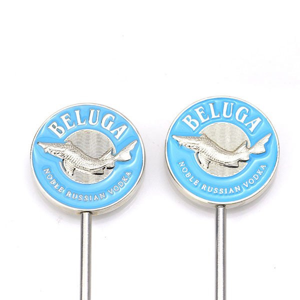 3D雷雕不銹鋼雞尾酒飲料攪拌棒