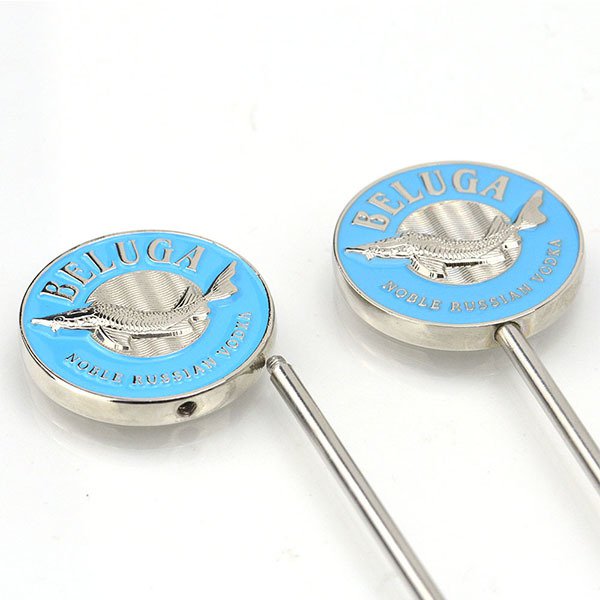 3D雷雕不銹鋼雞尾酒飲料攪拌棒