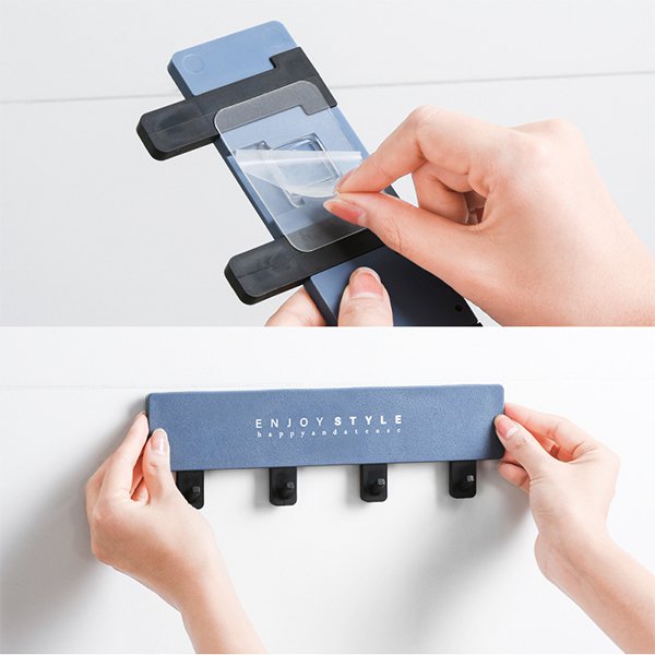壁掛式背黏性掛鉤