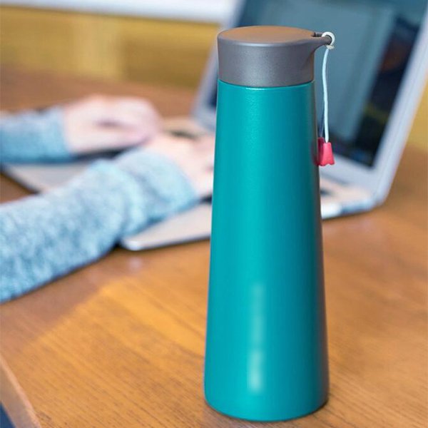 400ml錐形不倒翁304不銹鋼保溫杯