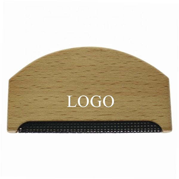 木製羊毛除毛梳-毛球去除器