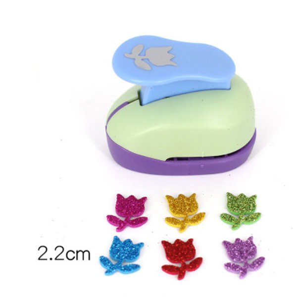 彩色兒童造型打洞機-塑膠打洞器