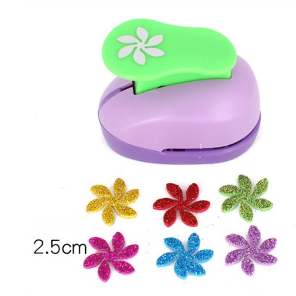 彩色兒童造型打洞機-塑膠打洞器