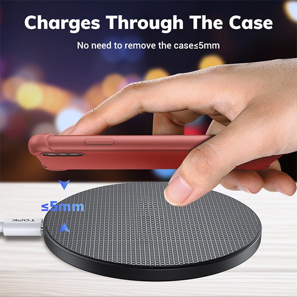 Qi10W無線快速充電盤
