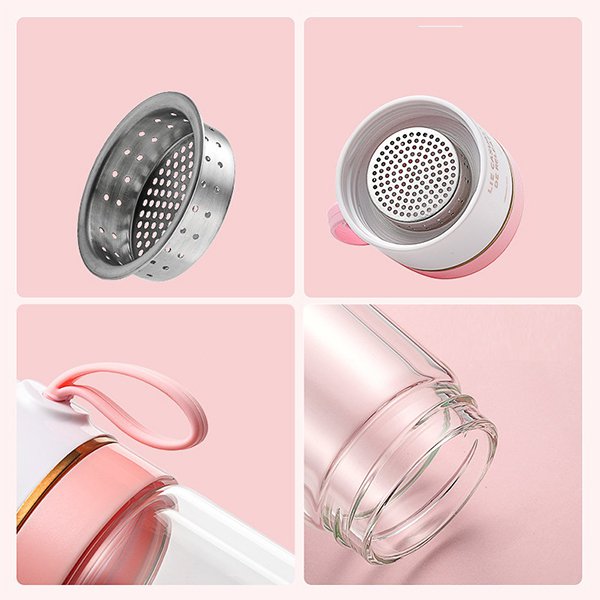 300ml分離式雙層玻璃杯