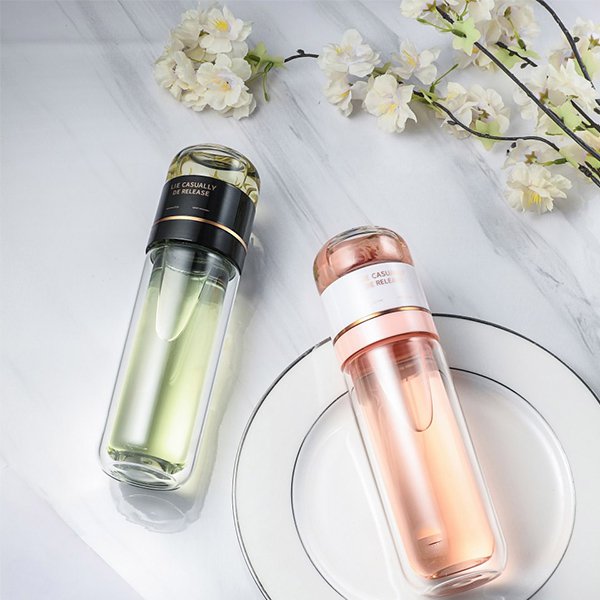 300ml分離式雙層玻璃杯