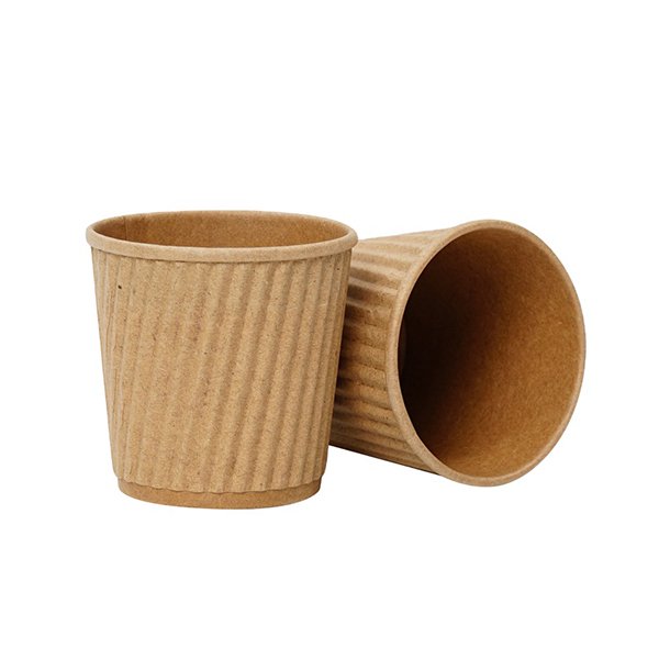 4oz環保可降解瓦楞紙杯