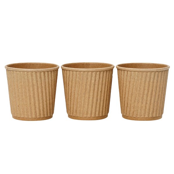 4oz環保可降解瓦楞紙杯