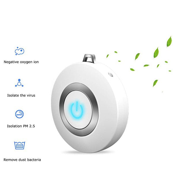 穿戴式負離子迷你空氣淨化器
