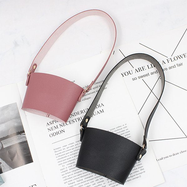 質感金屬扣飲料提袋