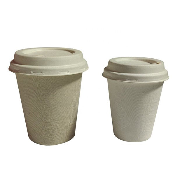 8oz甘蔗漿環保可降解銅版紙杯
