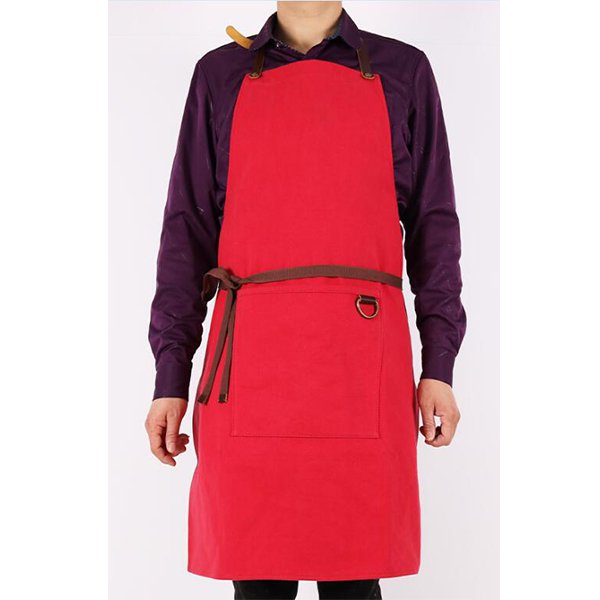 掛脖款可調式廚房圍裙