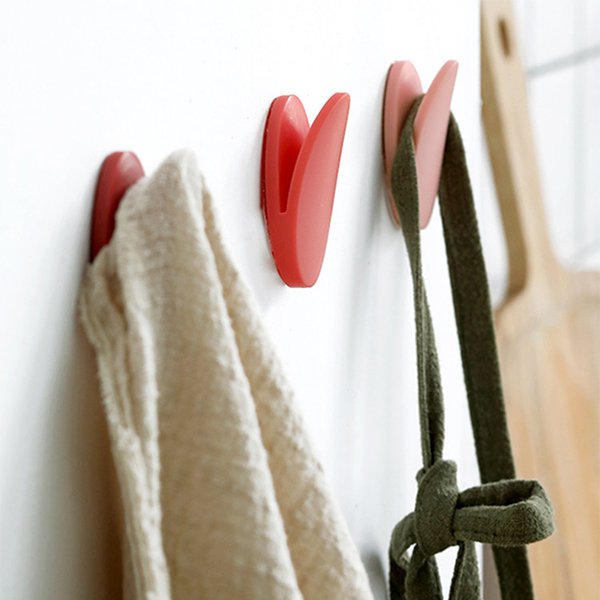 多功能ABS掛勾-3入組漸層色系掛勾