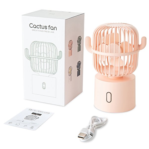 仙人掌造型USB風扇
