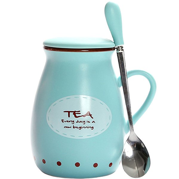 400ml田園陶瓷牛奶馬克杯