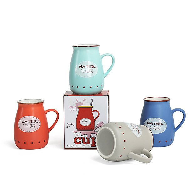 400ml田園陶瓷牛奶馬克杯