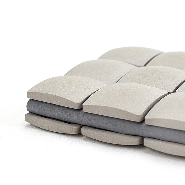 可摺疊珪藻土除臭吸水浴室踩腳墊