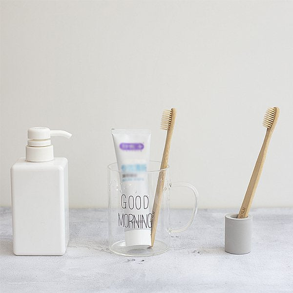 矽藻土單支牙刷架