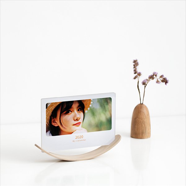 14*21cm多功能弧形月曆架