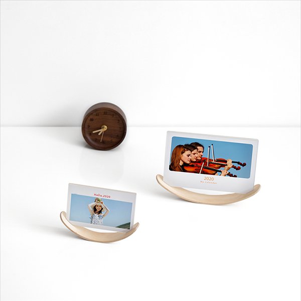 14*21cm多功能弧形月曆架