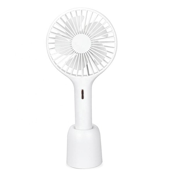 USB迷你風扇-手持式金屬色按鈕