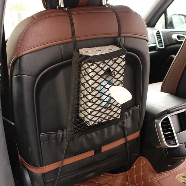 多用途汽車座椅背收納置物網