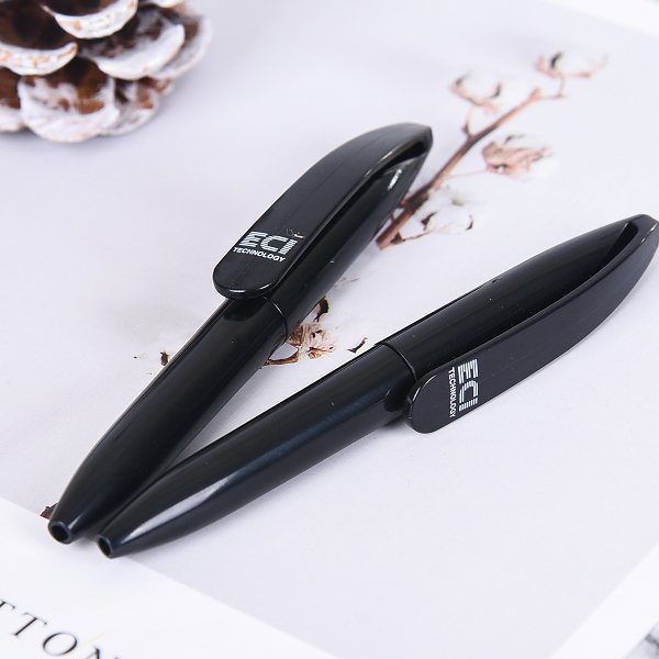 旋轉式塑料單色筆-短筆桿